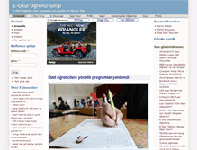 Tablet Screenshot of eokulogrenci.com